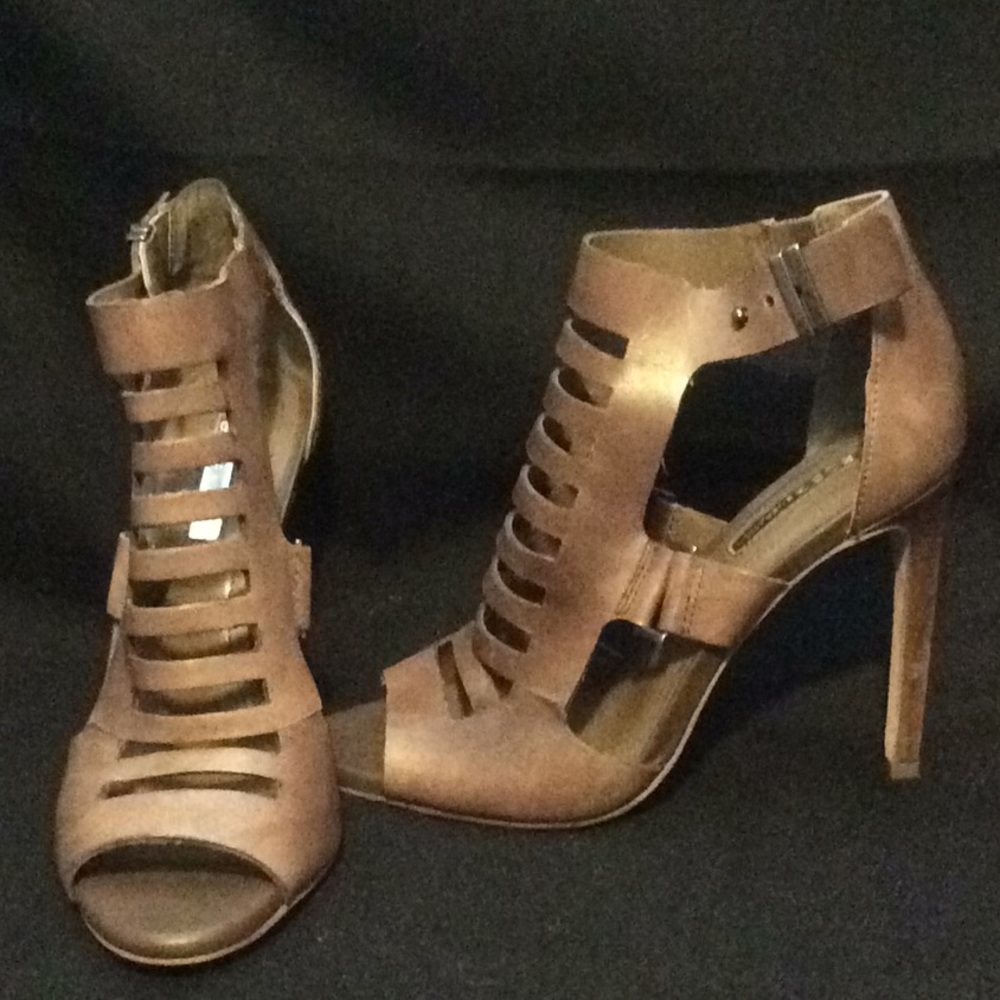 BCBGeneration Light Brown High Heel Sandals
